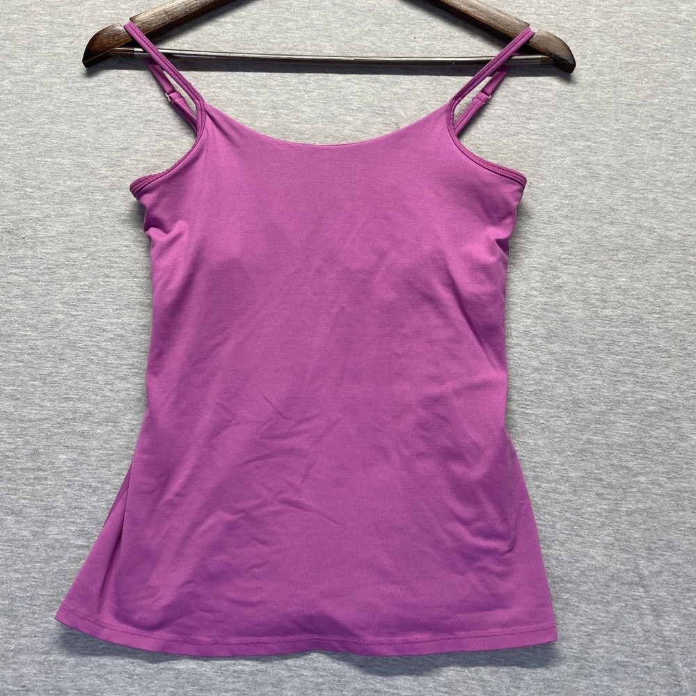 New‎ York & Company Camisole Tank Top Women's Small Pink Nylon Adjustable Straps